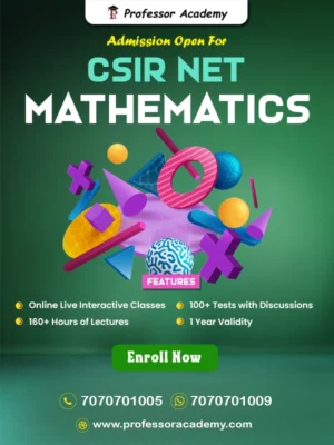 CSIR NET Mathematics