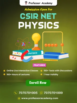 CSIR NET Physics