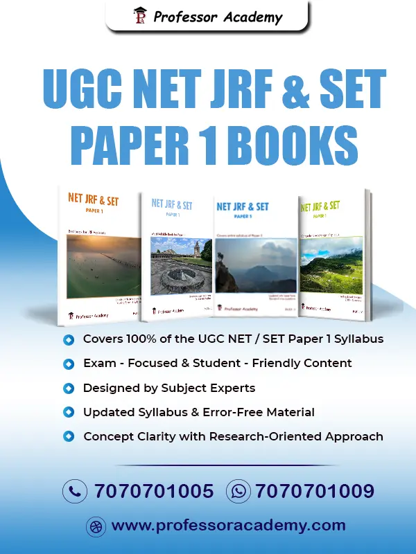 UGC NET / TN SET Paper 1 Books