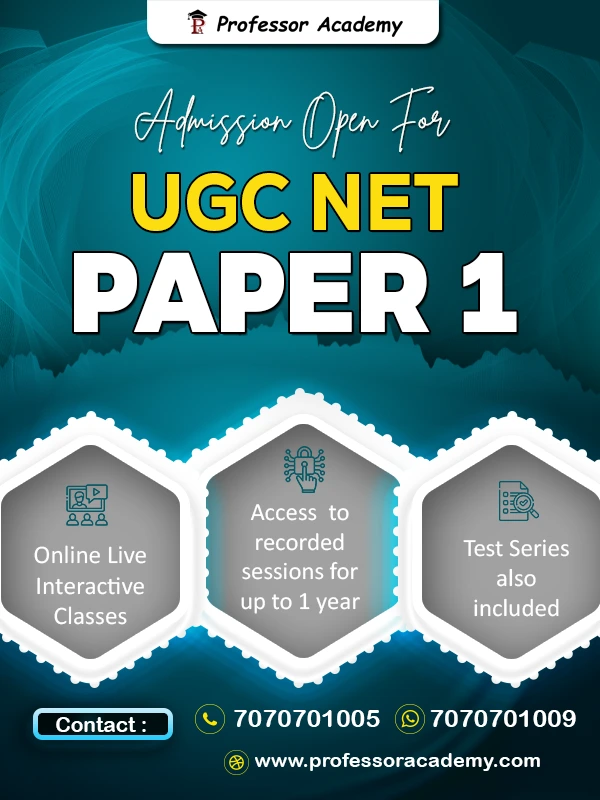 UGC NET Paper 1 Coaching
